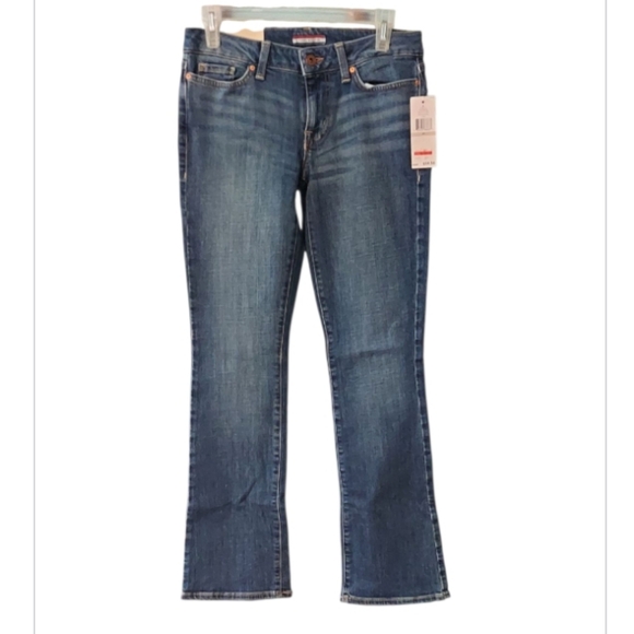 NWT Tommy Hilfiger Women's Classic Blue Straight Jeans ~0P - Picture 3 of 6